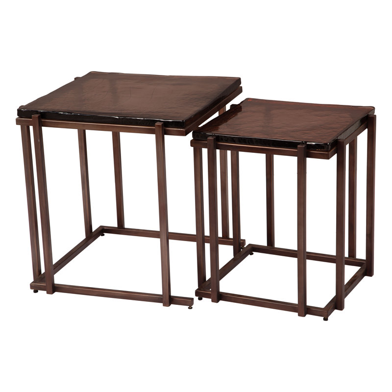 Ensemble de 2 tables d'appoint Modern Modern