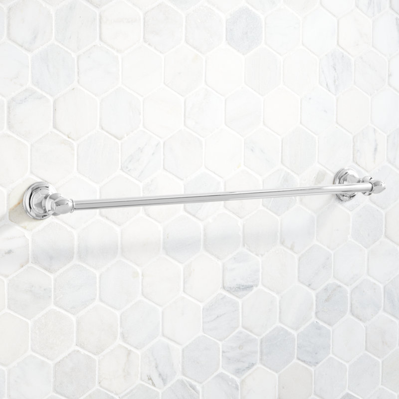 Porte-serviettes 18 po Beasley, Chrome chrome