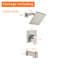 Robinet de baignoire et de douche avec valve brute-96123711