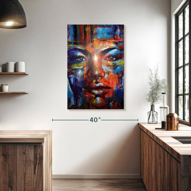 Leisha Skye, 39" H x 26" W