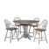 Country Grove 4 - Person Pedestal Dining Set