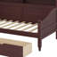 Lit de jour de style classique avec rangement escamotable et organisateur - Solution de siège et de couchage fonctionnelle pour toute pièce-79073372