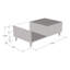 Table basse à 4 pieds avec rangement-69737085