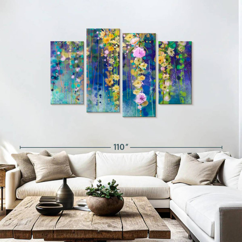 Hanging Floral Abstract