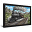 Train à vapeur, paysage de montagne, reproduction d'art-1012990832-1012990833-1012990839