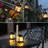 Solar Powered Integrated LED Metal Pathway Light