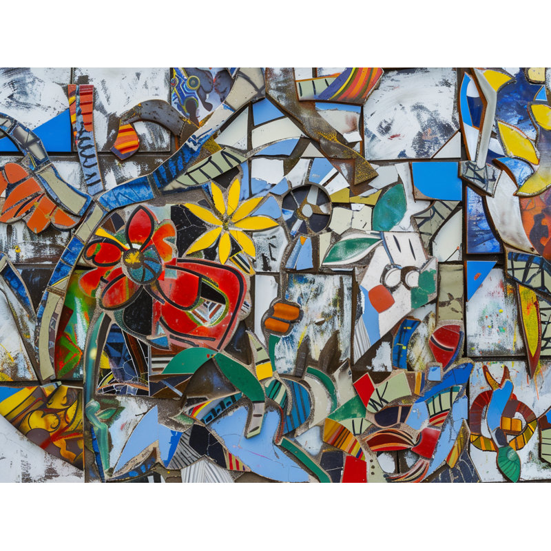 Tapisserie en microfibre, H 50 po x l 60 po