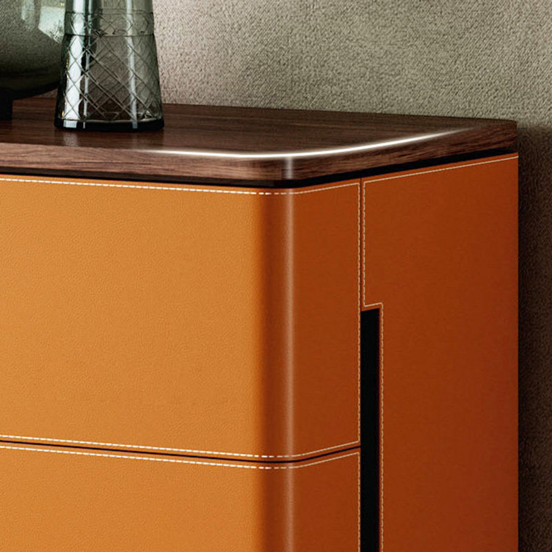 Armoire de rangement moderne à entrée minimaliste
