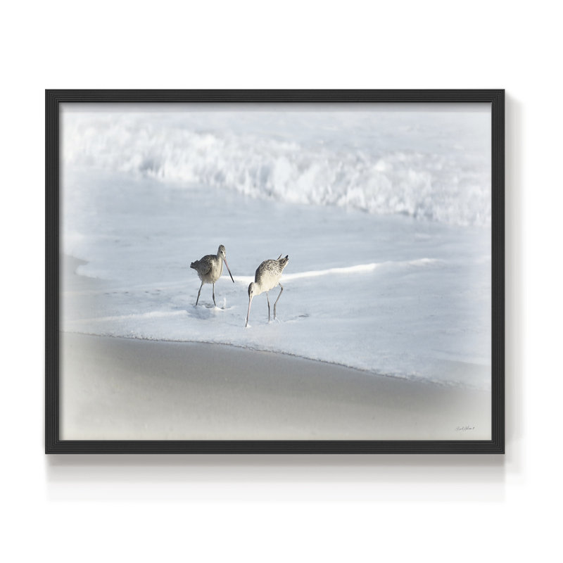 «Sandpipers I», reproduction encadrée