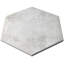 Kalay 9" Hexagon Polished Porcelain Tile-189182014