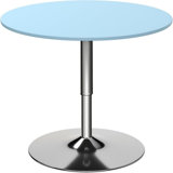 Round Metal Base Dining Table