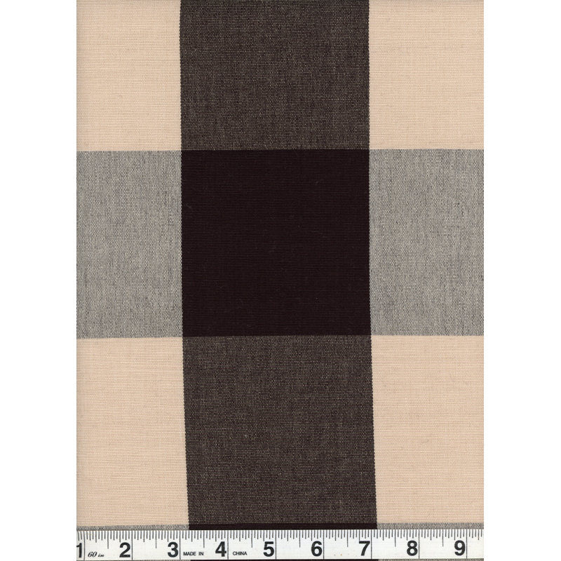 Tissu, Beige/noir