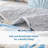 Weigelia Coastal Quilt Set 3 Pieces - Bedding Lightweight Ocean Print Quilt With Two Pillowcases-117045401-117320998