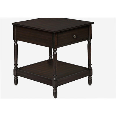 Table d'appoint décorative, 2 niveaux, table d'appoint, table de chevet, carré, chambre à coucher, éclairage