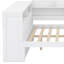 Lit de jour moderne avec armoires de rangement intégrées et ports de chargement USB intégrés-2064910211