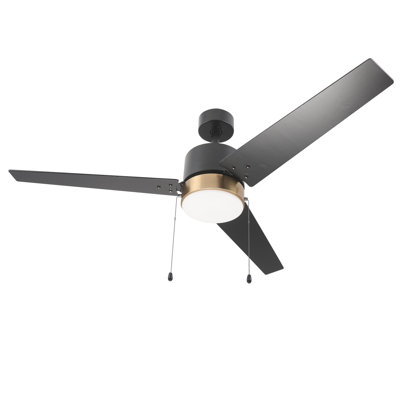 Dulac 52'' Ceiling Fan with LED Lights
