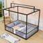 Base de lit convertible en métal avec lattes-1009494622-1009494623