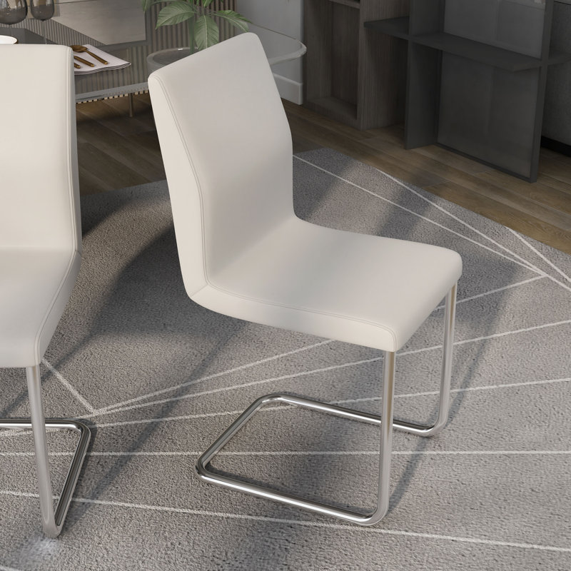 Balwinder Upholstered Side Chair, White