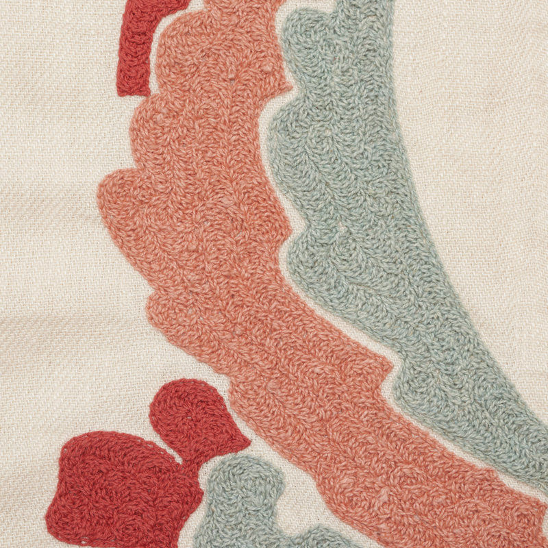 Anagada Embroidery Fabric, Dusty Rose
