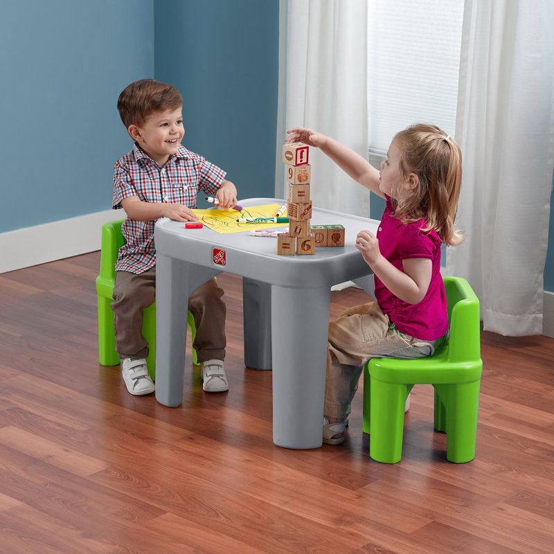 Ensemble de table et de chaises pour enfants 3 pièces Step2