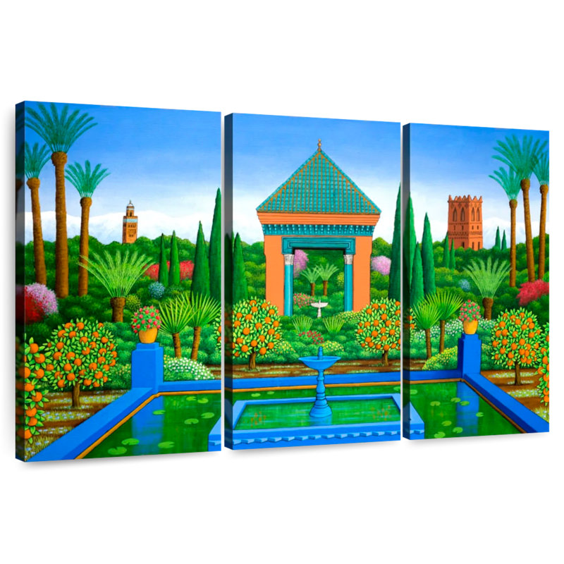 Rorry Marjorelle Oranges, 24" H x 38" W