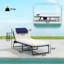 Chaise longue d'extérieur, chaise longue pliante