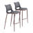 Upholstered Counter Stool with Metal Frame-1678078050