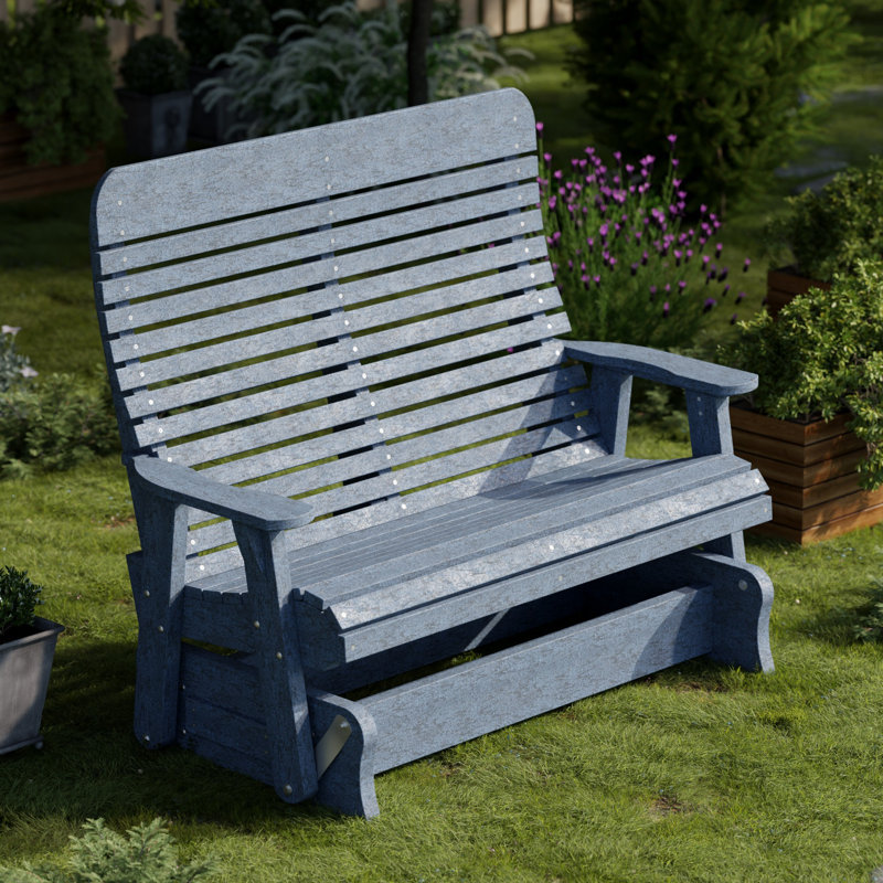 Fauteuil oscillant Signature, Bleu patriote