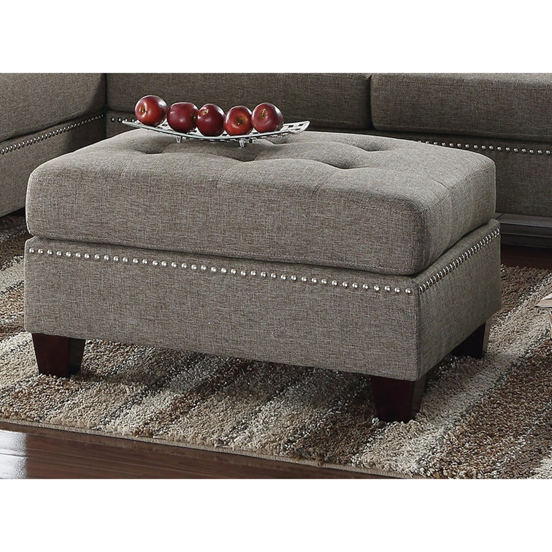 Canapé modulaire réversible 3 pièces Modern, Tissu café
