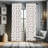 Cattle Semi-Sheer Rod Pocket Curtain Panels-45980166