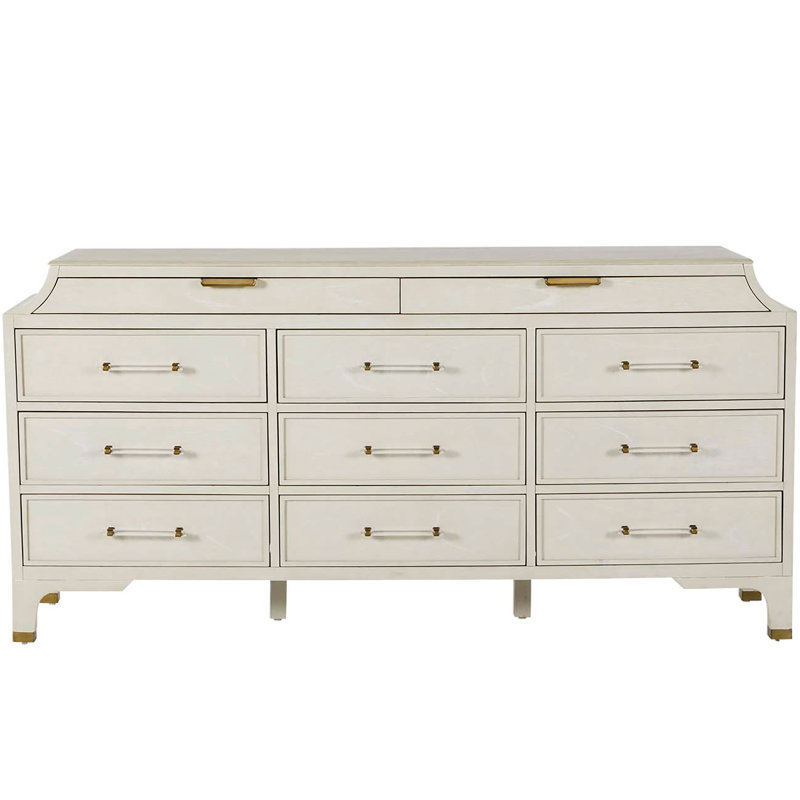 Alexandra Dresser, Cerused White Light Gray