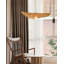 Lustre japonais en corde de chanvre tissé à la main de style Wabi-Sabi japonais-133329096