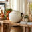 Pottery And Ecomix Vase With Handles Boho Style Decorative Modern Accent Vessel For Versatile Display-1353559582