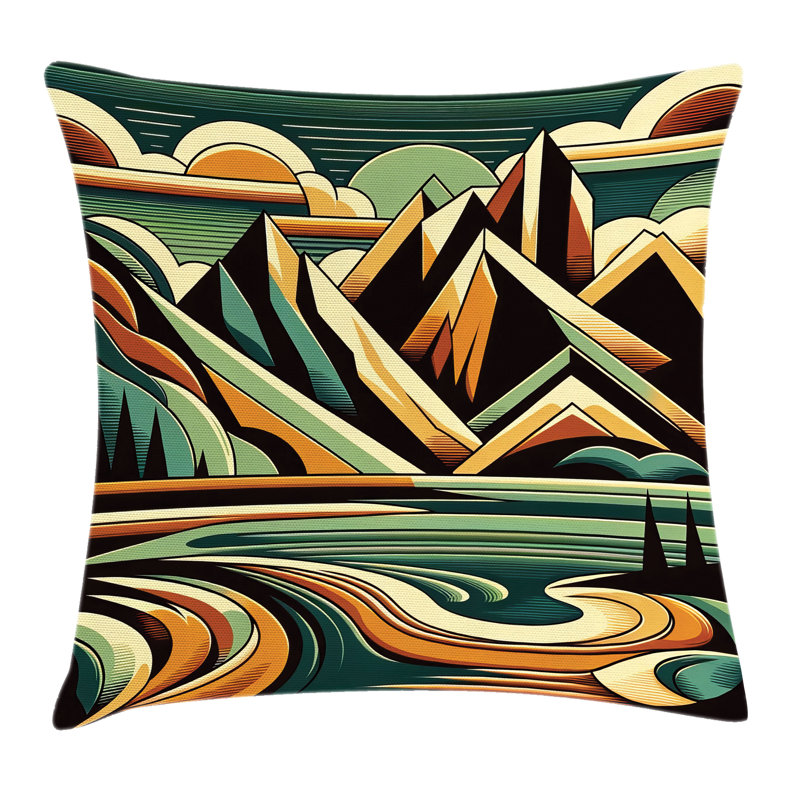 Lake Pillow Cover