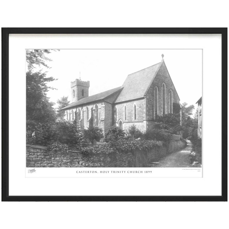 Casterton, Holy Trinity Church 1899 by Francis Frith - Single Picture Frame Print, 40cm H x 50cm W x 2.3cm D