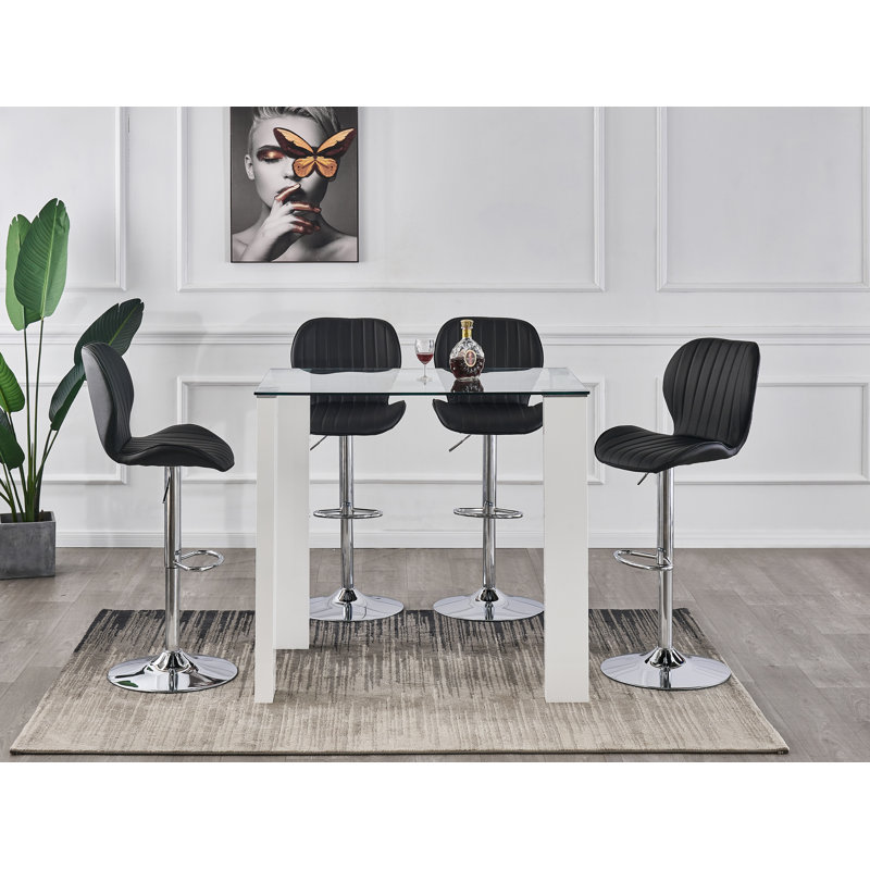Stonesby Dining Set, Black