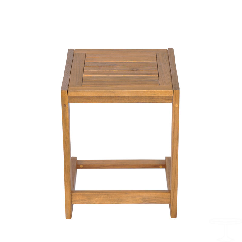 Table d'appoint en bois d'acacia