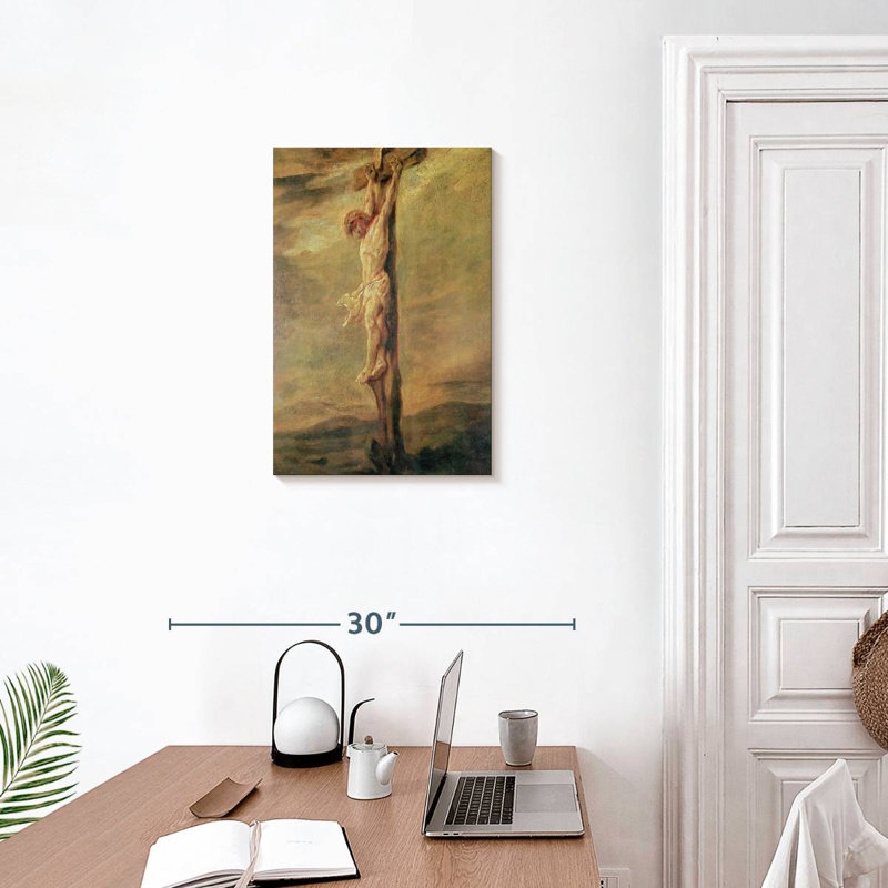 Christ sur la croix, H 24 po x l 16 po
