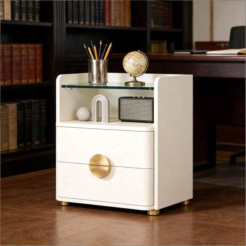 Armoire d'appoint, table de chevet, table de chevet avec rangement