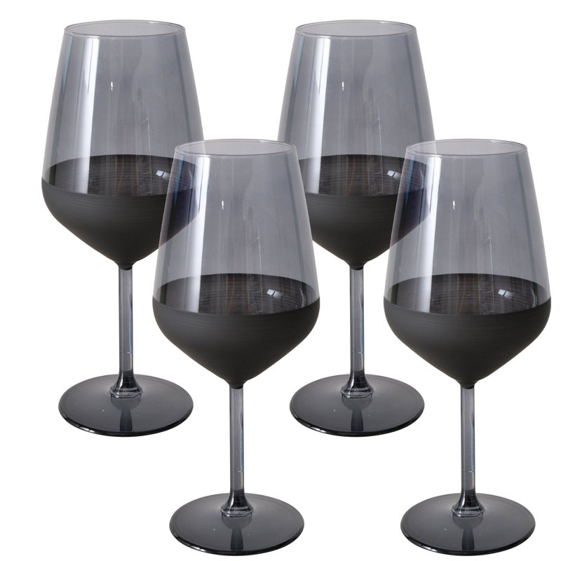 Verres à vin trempés, Noir, noir, noir, noir