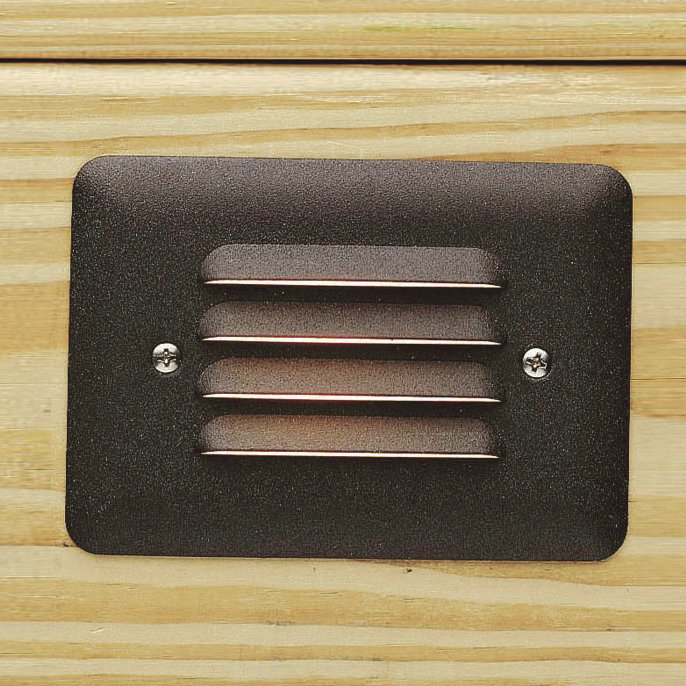 Textured Bronze 5" Outdoor LED Step Light