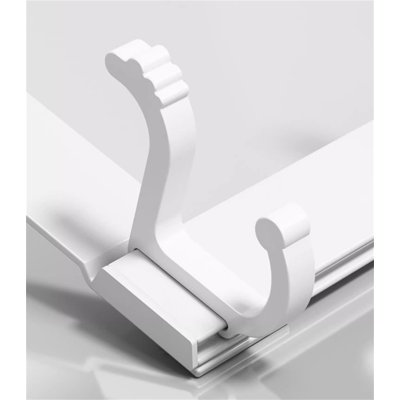 Aluminum Alloy Over-The-Door Hook Rack