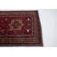 Tapis unique en laine noué à la main de style années 1980 de 3 pi 6 po x 10 pi Henner