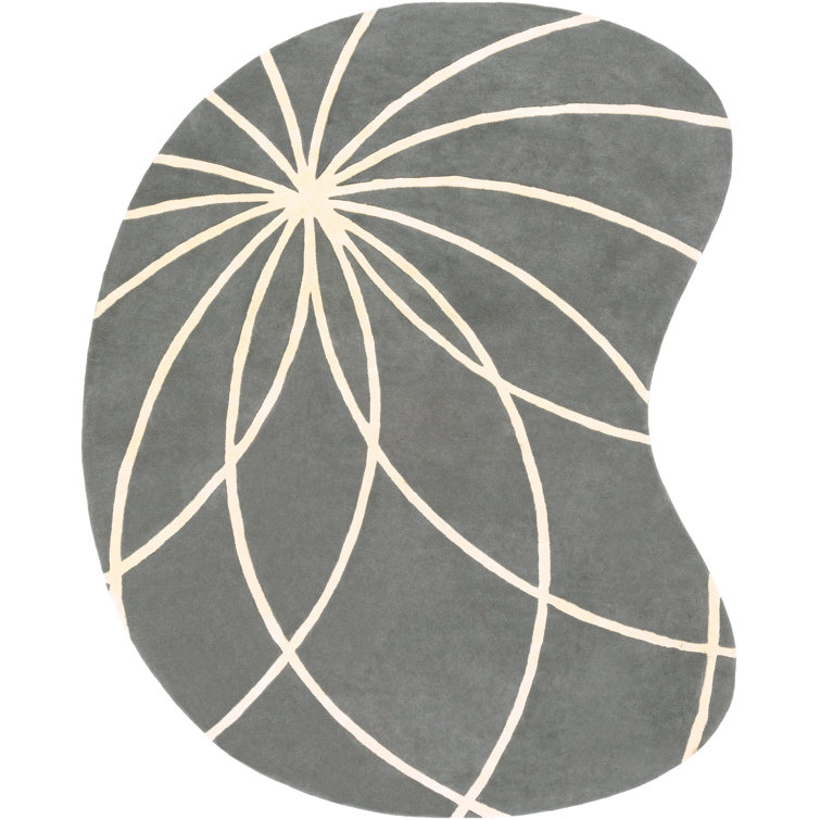 Wool Abstract Indoor Rug