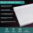 42'' W X 34'' D Acrylic Corner Shower Base Rectangular Double Threshold Bathroom Shower Floor Pan Walk-in White Shower Tray with Center Drain Cover-113022040