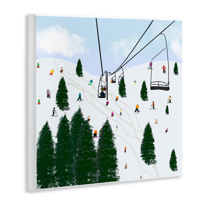 «Ski Lift Mountain Landscape» par Ashley Singleton