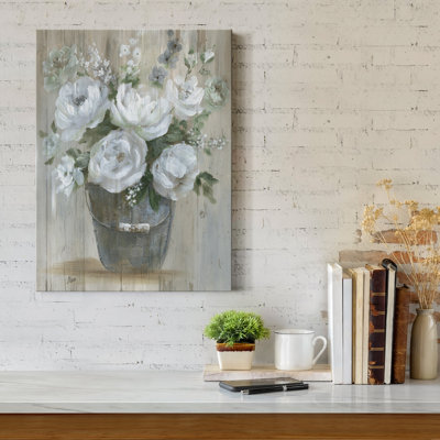 Fleurs sauvages - reproduction d'art sur toile tendue