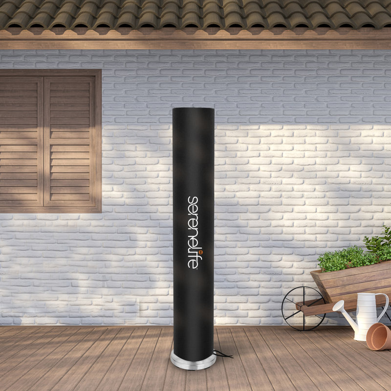 SereneLife 8.03'' W x 8.03'' D Patio Heater Cover