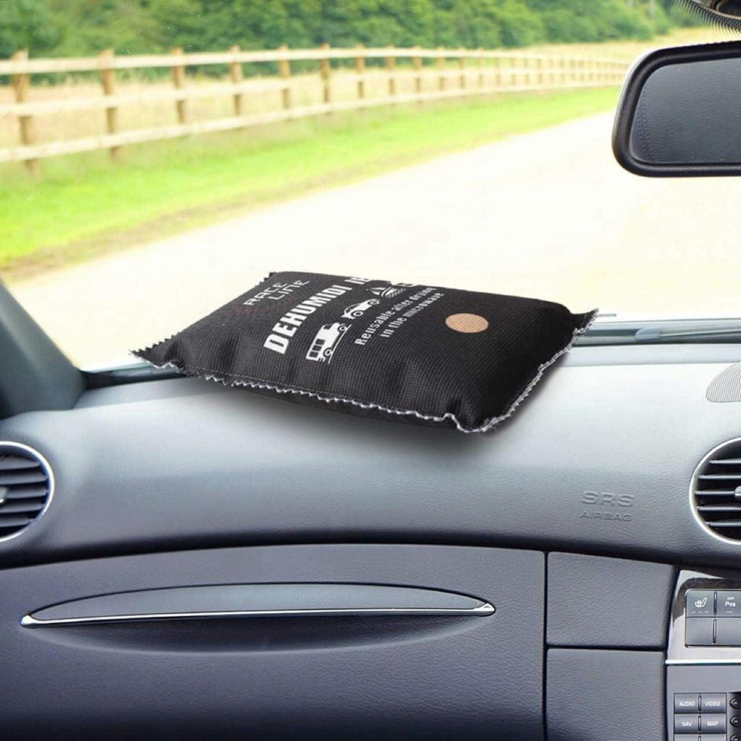 MantraRaj Reusable Dehumidifier Pack of 2 Moisture Absorber With Non-Slip Mat For Home Car Caravan