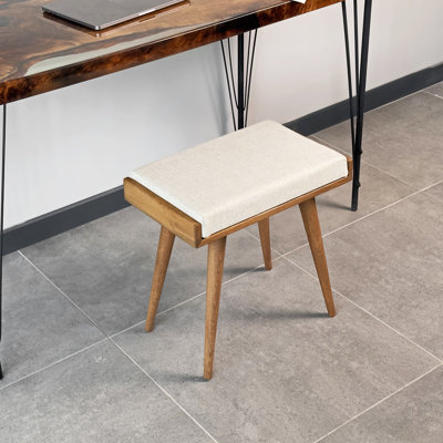 Solid Wood Piano Bench Stool